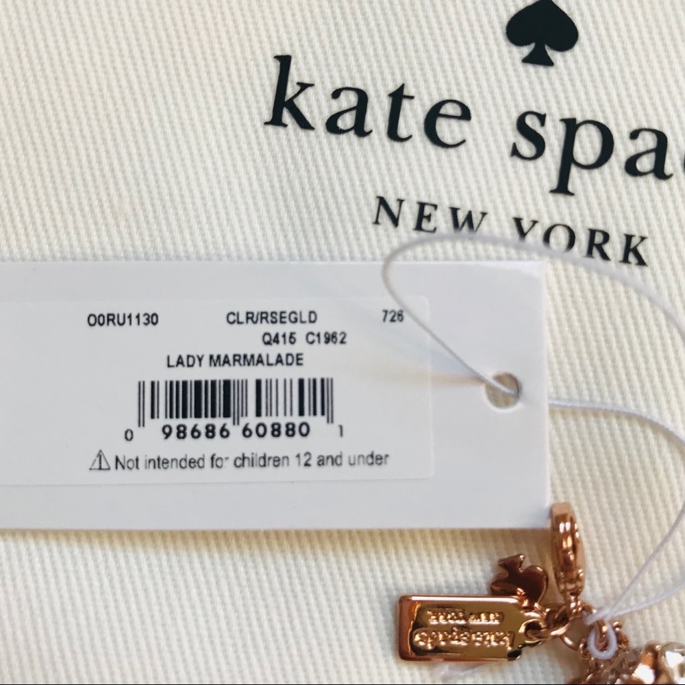 NWT Kate Spade lady marmalade rose gold bracelet - Picture 2 of 6